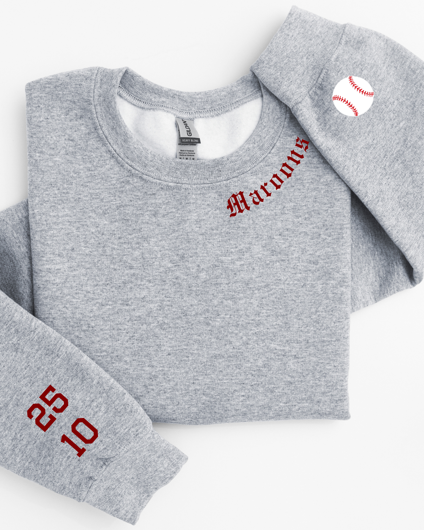 Maroons Baseball • Custom Crewneck