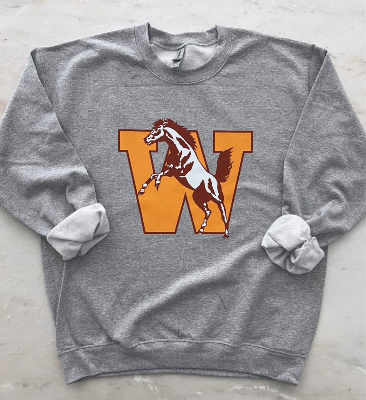 Broncos Vintage Logo • Tees & Sweatshirts