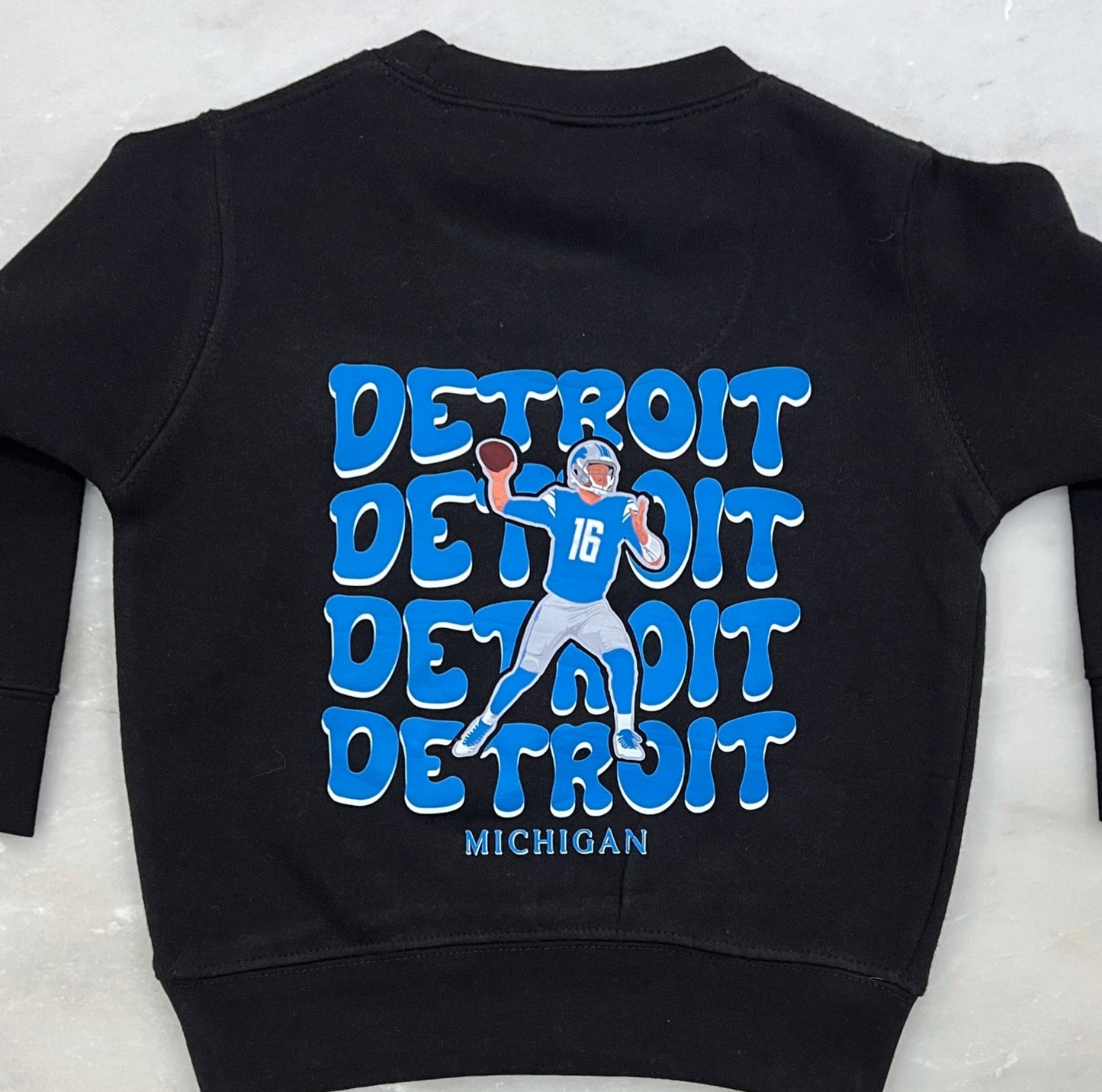 Retro Detroit Lions Football • 4 Style Options