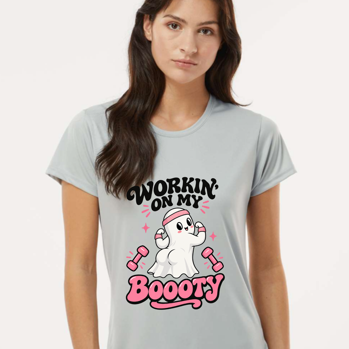 Workin' On My Boooty • Performance Fabric • T Shirt
