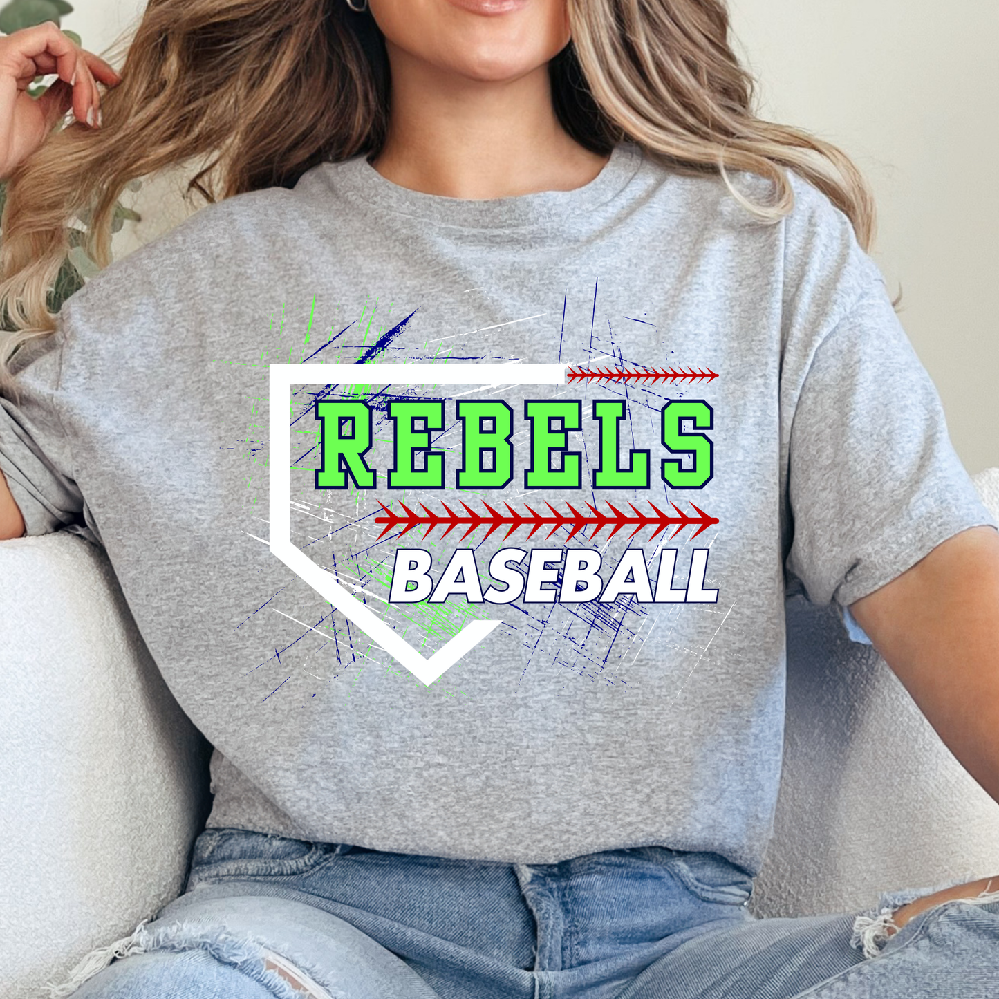 Rebels Baseball • T-Shirt