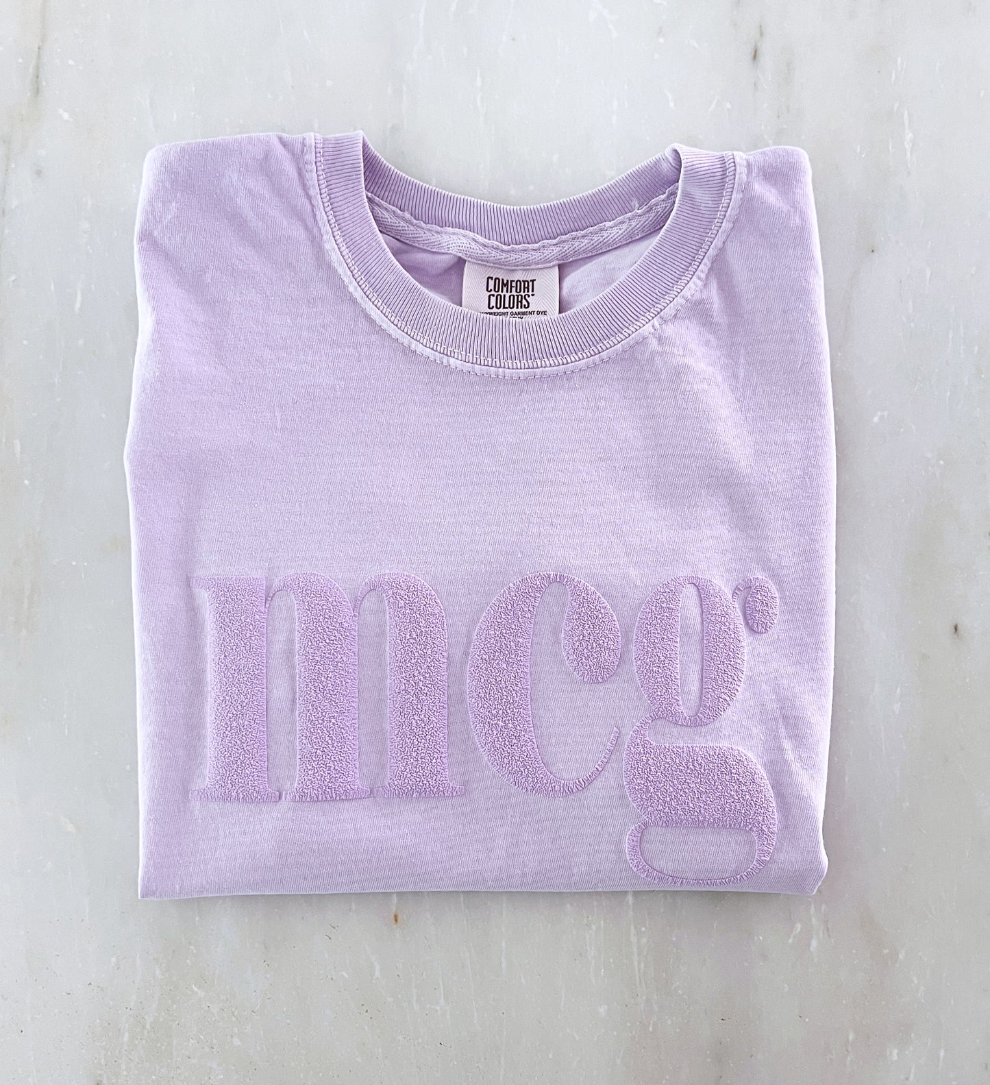MCG • Monochromatic Embossed • Long Sleeve Comfort Colors