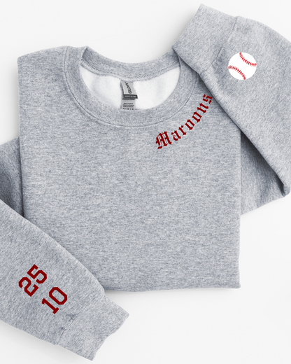 Maroons Baseball • Custom Crewneck