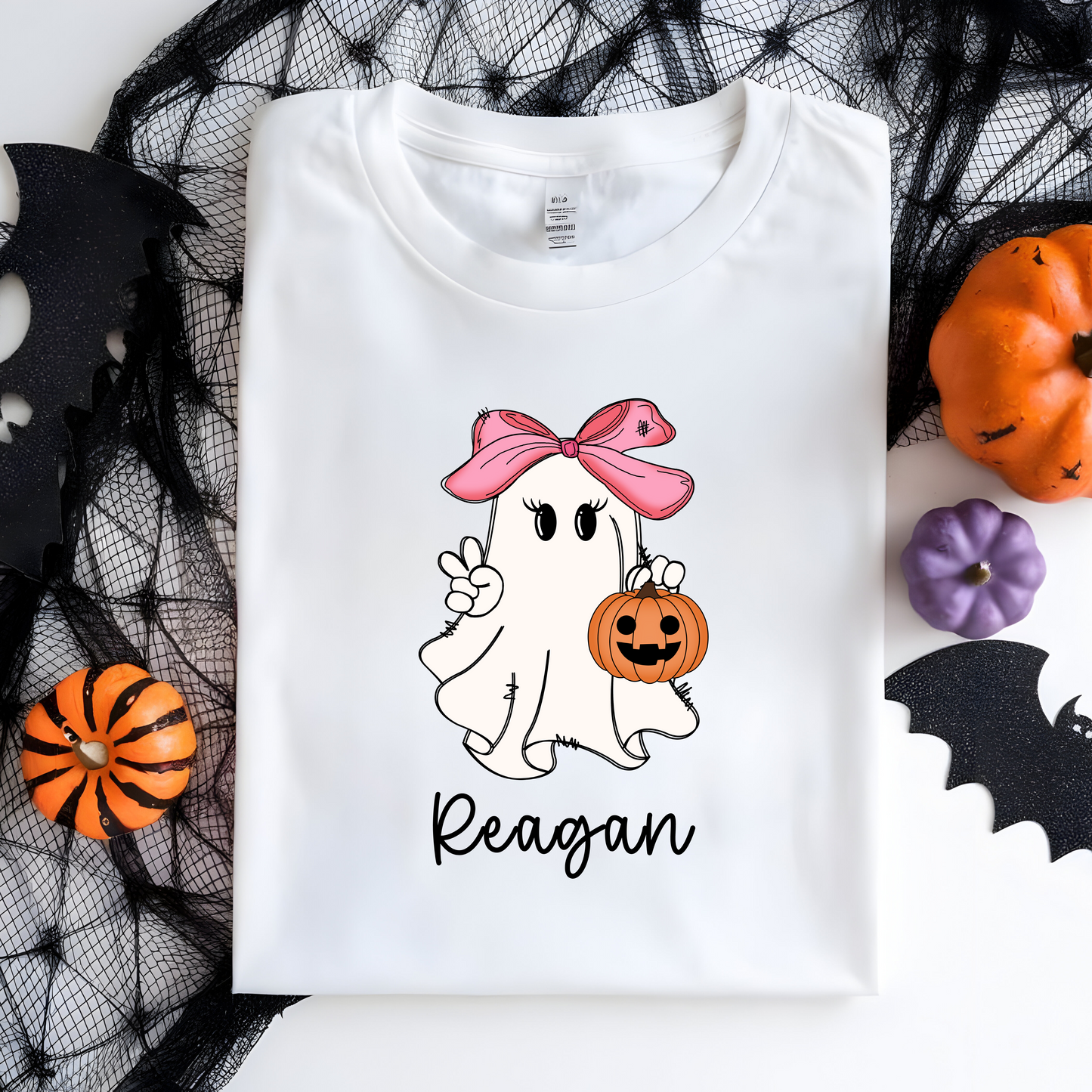 Personalized Cute Ghost • Kids T-Shirt