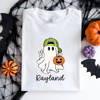 Personalized Cute Ghost • Kids T-Shirt