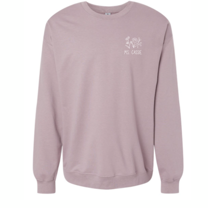 Bloom Childcare Pocket Design • Adult Sizing • Tees & Sweatshirts