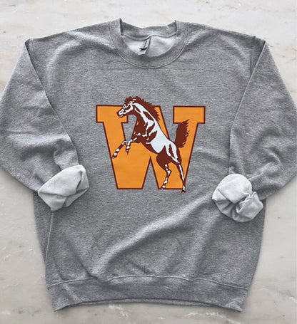Broncos Vintage Logo • Tees & Sweatshirts