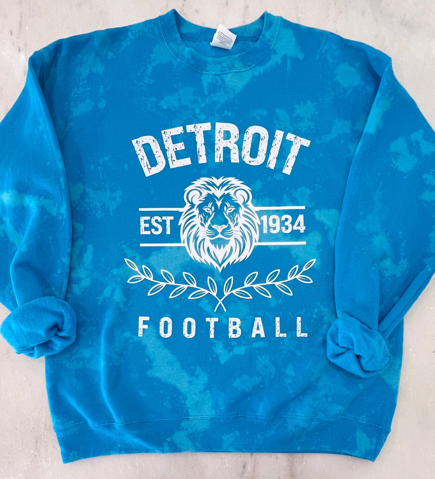 Detroit Football • Dyed Sweatshirt