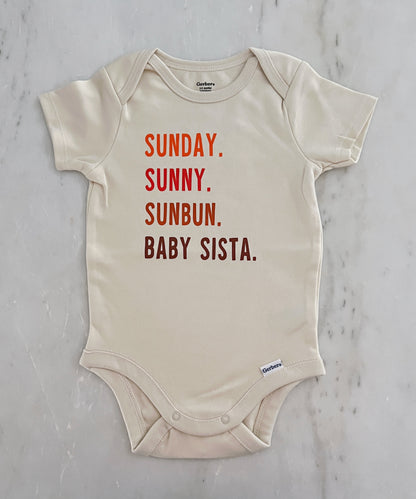 Nickname Shirt • Natural (Infant)