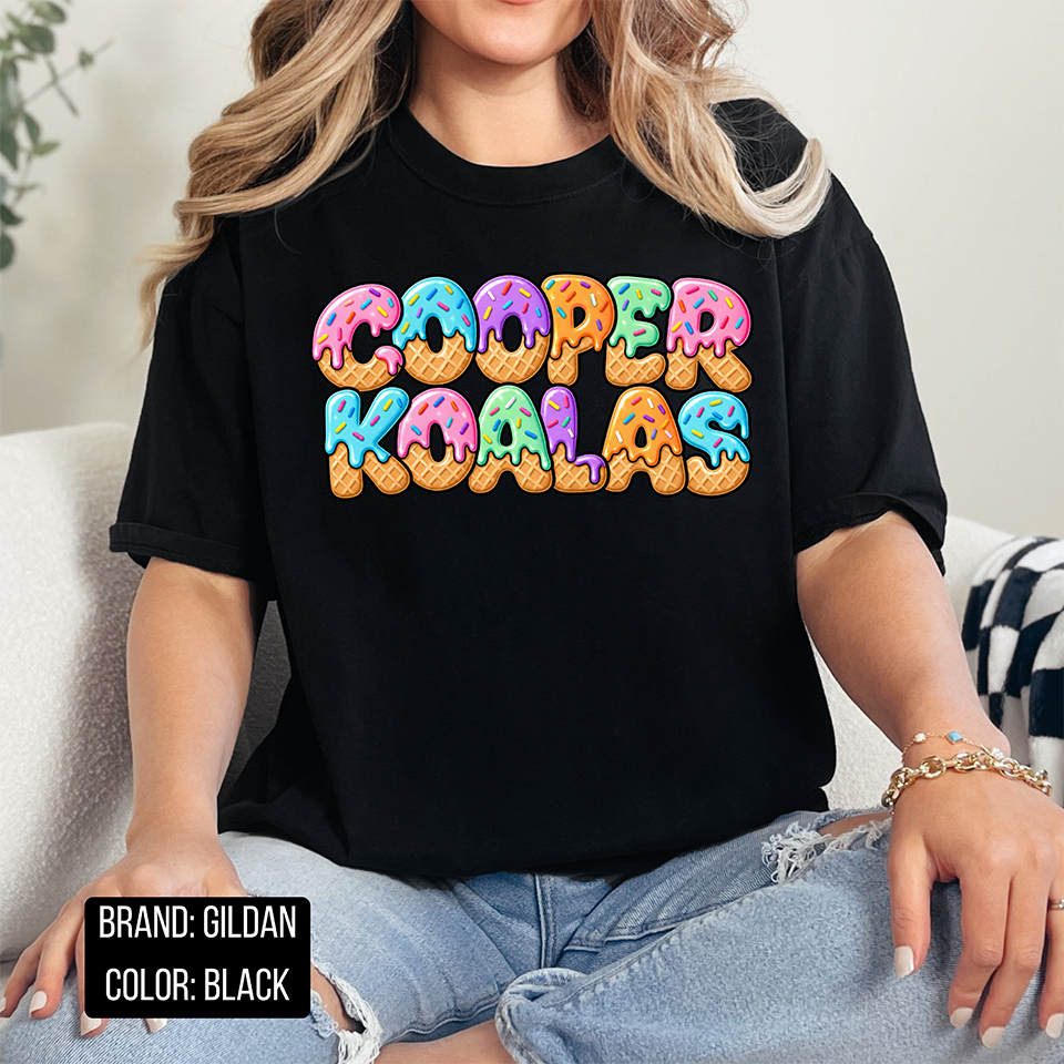 Ice Cream Drip • Gildan or Comfort Colors