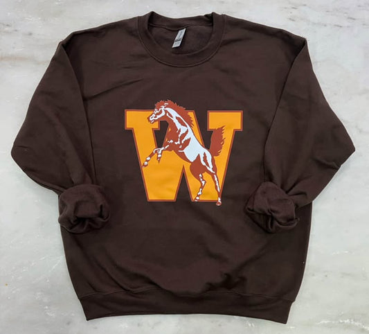 Broncos Vintage Logo • Tees & Sweatshirts