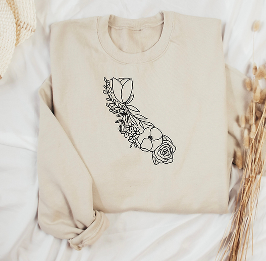 Floral State Design • Pullover