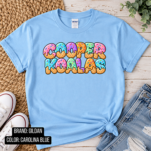 Ice Cream Drip • Gildan or Comfort Colors