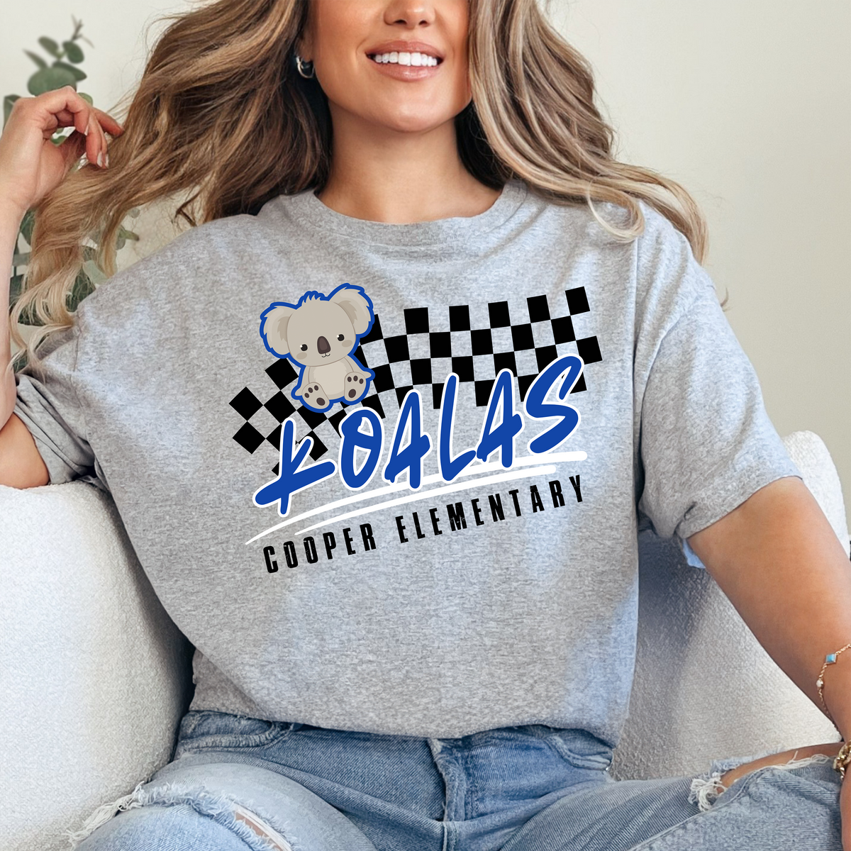 Checkered Koalas • Tee or Sweatshirt