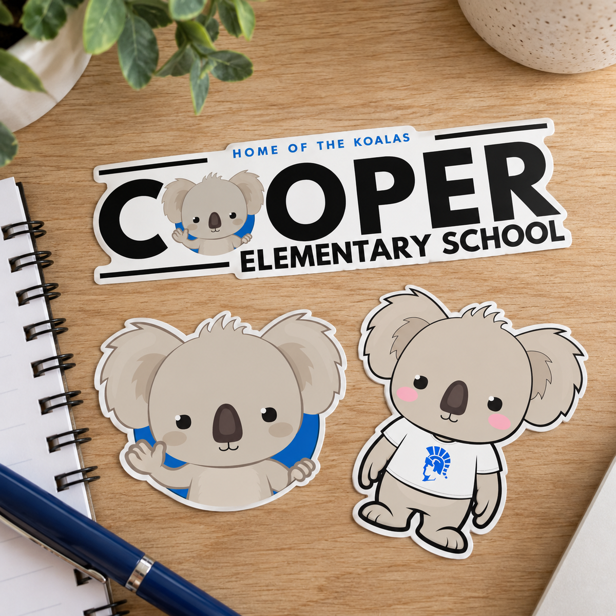 Cooper Elementary Stickers • 3 Varieties