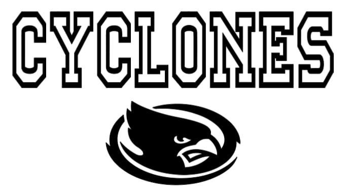 Iowa State Cyclones • Black on Black Pullover