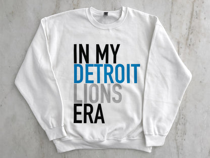 In My Detroit Lions Era • Black or White