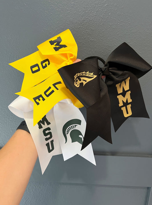 College Teams • Cheerleading Bow