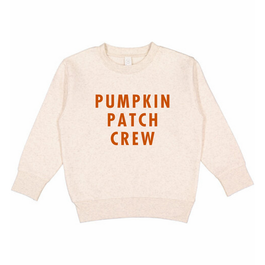 Pumpkin Patch Crew • Kids Sweatshirt