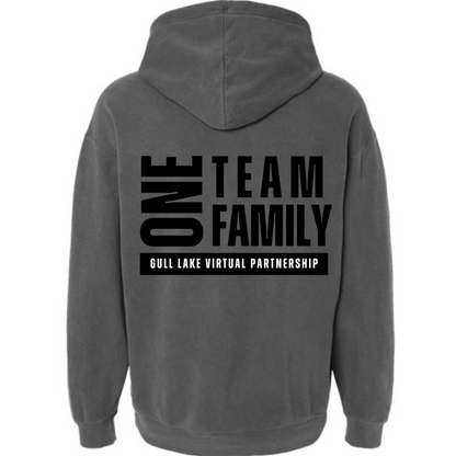 One Team One Family •  Comfort Colors Hoodie