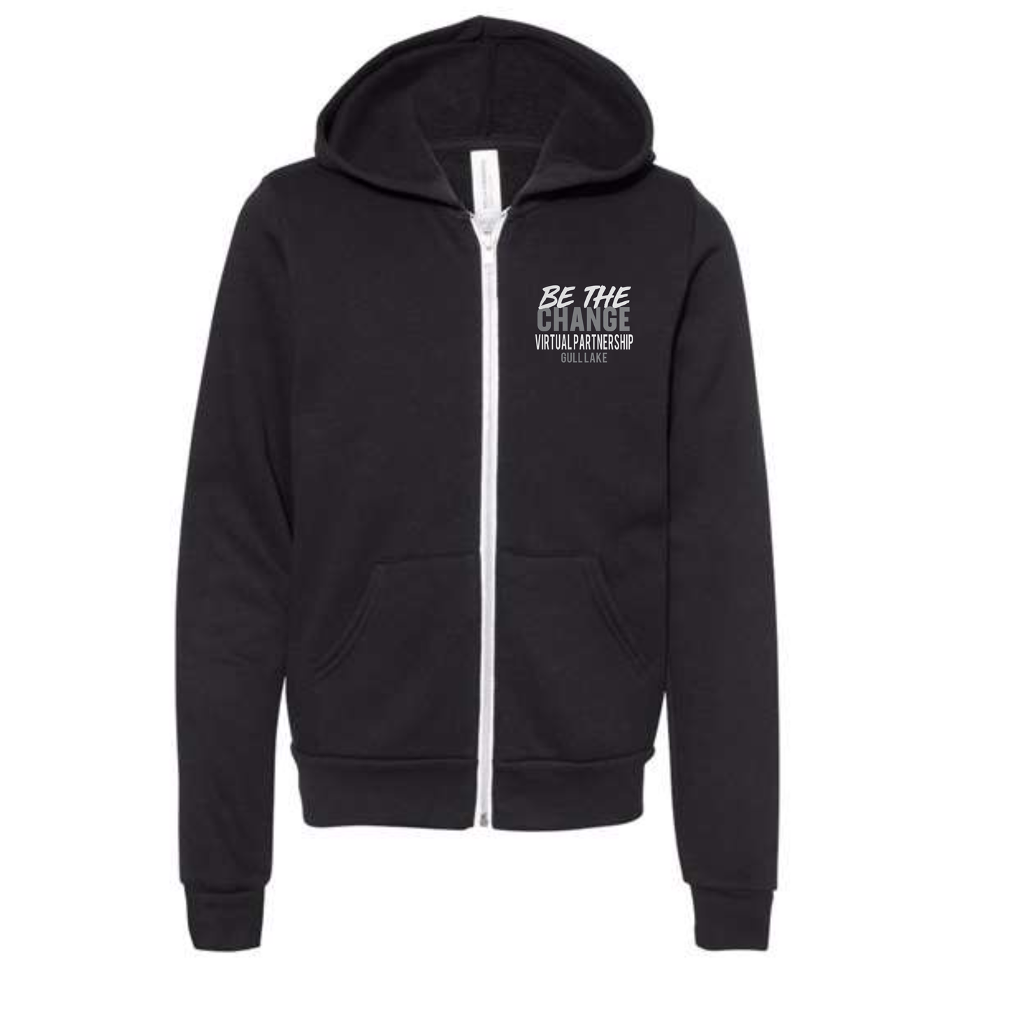 Be The Change • Youth Full-Zip Hoodie