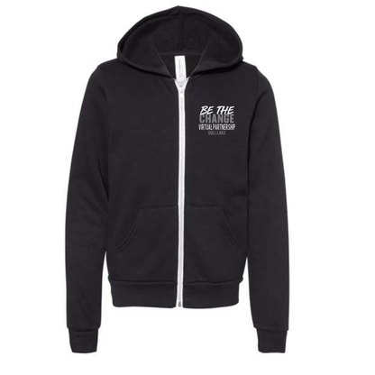 Be The Change • Youth Full-Zip Hoodie