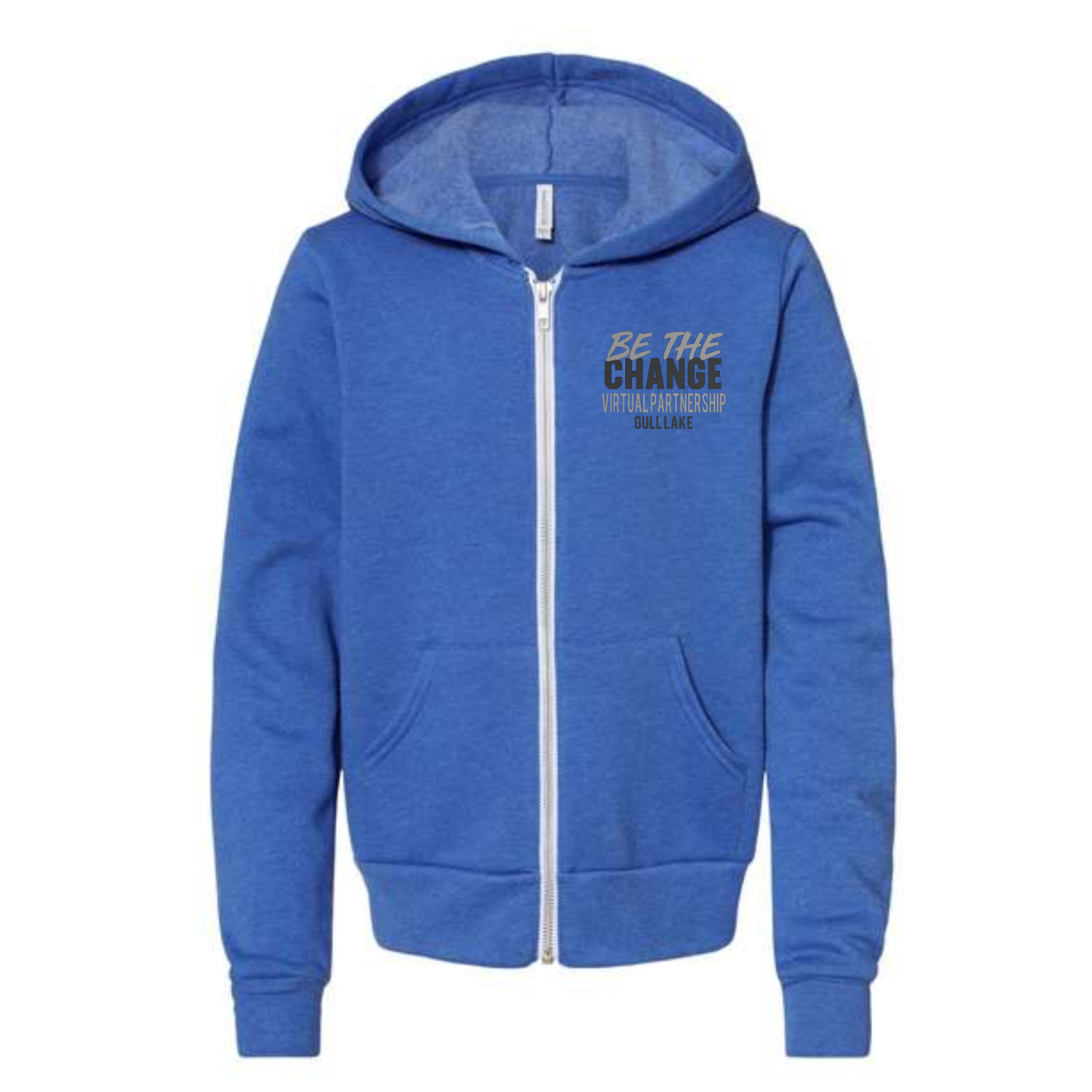 Be The Change • Youth Full-Zip Hoodie