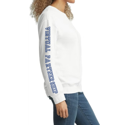 Sleeve Detail Crewneck Sweatshirt • Early College or Virtual Partnership