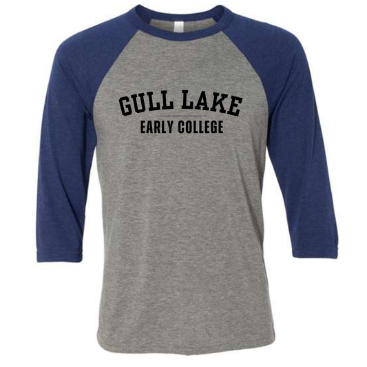 3/4 Sleeve Baseball Shirt • Virtual Partnership or Early College