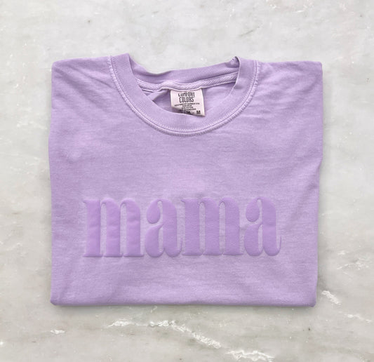 Mama • Monochromatic Puff T-Shirt • Comfort Colors