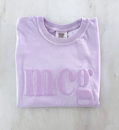 MCG • Monochromatic Embossed • Long Sleeve Comfort Colors