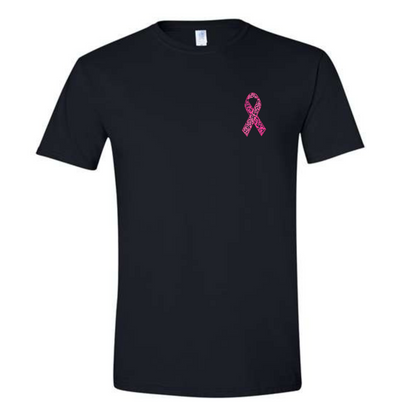 OCTOBER FUNDRAISER! • Lacy Pink Ribbon Design • Crewneck or T-Shirt