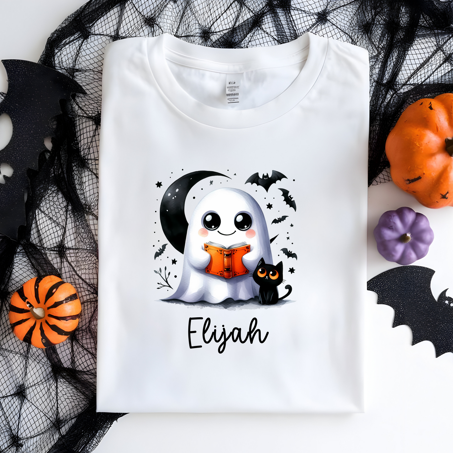 Personalized Cute Ghost • Kids T-Shirt