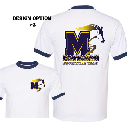 Ringer T-Shirt • Mattawan Equestrian