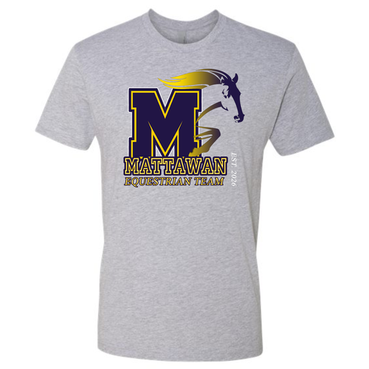Gray T-Shirt • Mattawan Equestrian