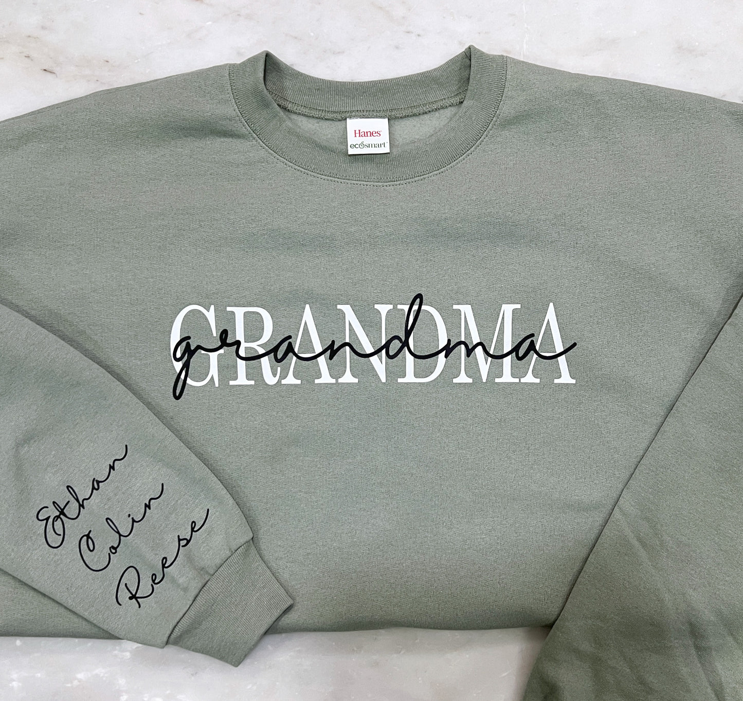 Mama/Grandma Custom Crewneck • Overlay Design