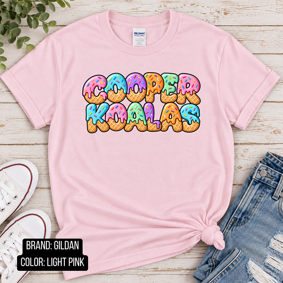 Ice Cream Drip • Gildan or Comfort Colors
