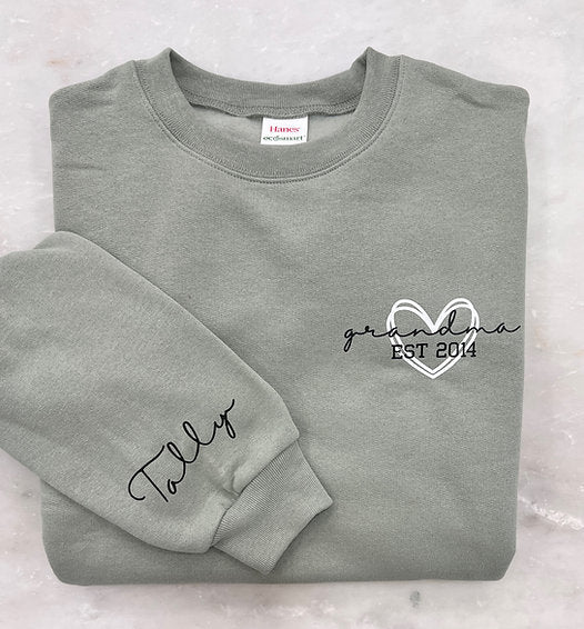 Mama Heart • Custom Crewneck