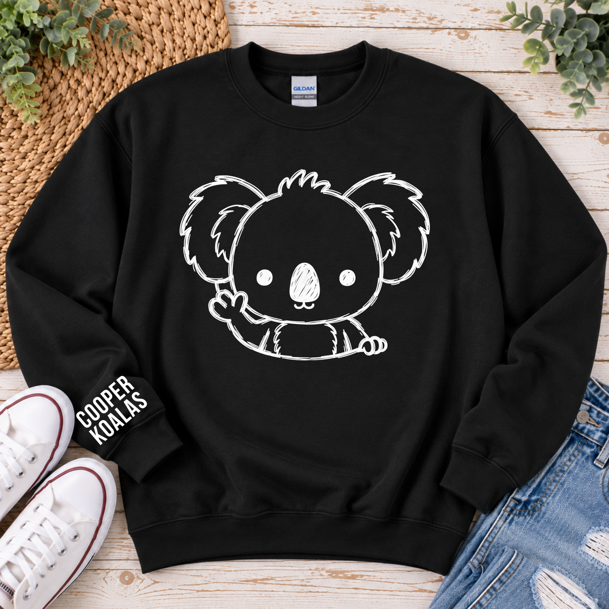 Sketch Koala • Cooper Elementary • Sweatshirt