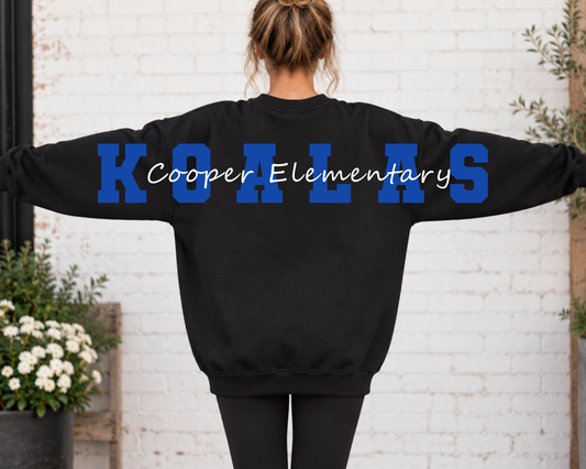Oversized Back • Cooper Elementary Koalas