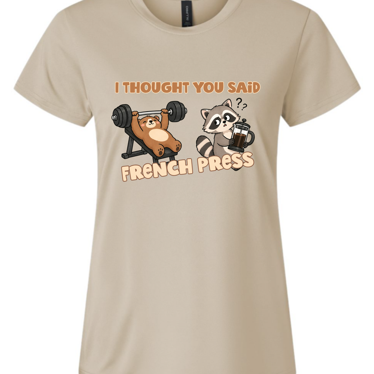 Women's Performance Fabric • Bench Press • T-Shirt