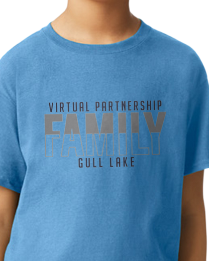 VP Family T-Shirt • Mint, Pink, Blue (Youth)