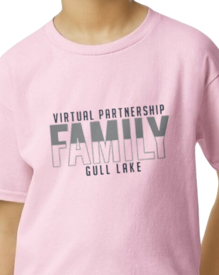 VP Family T-Shirt • Mint, Pink, Blue (Youth)