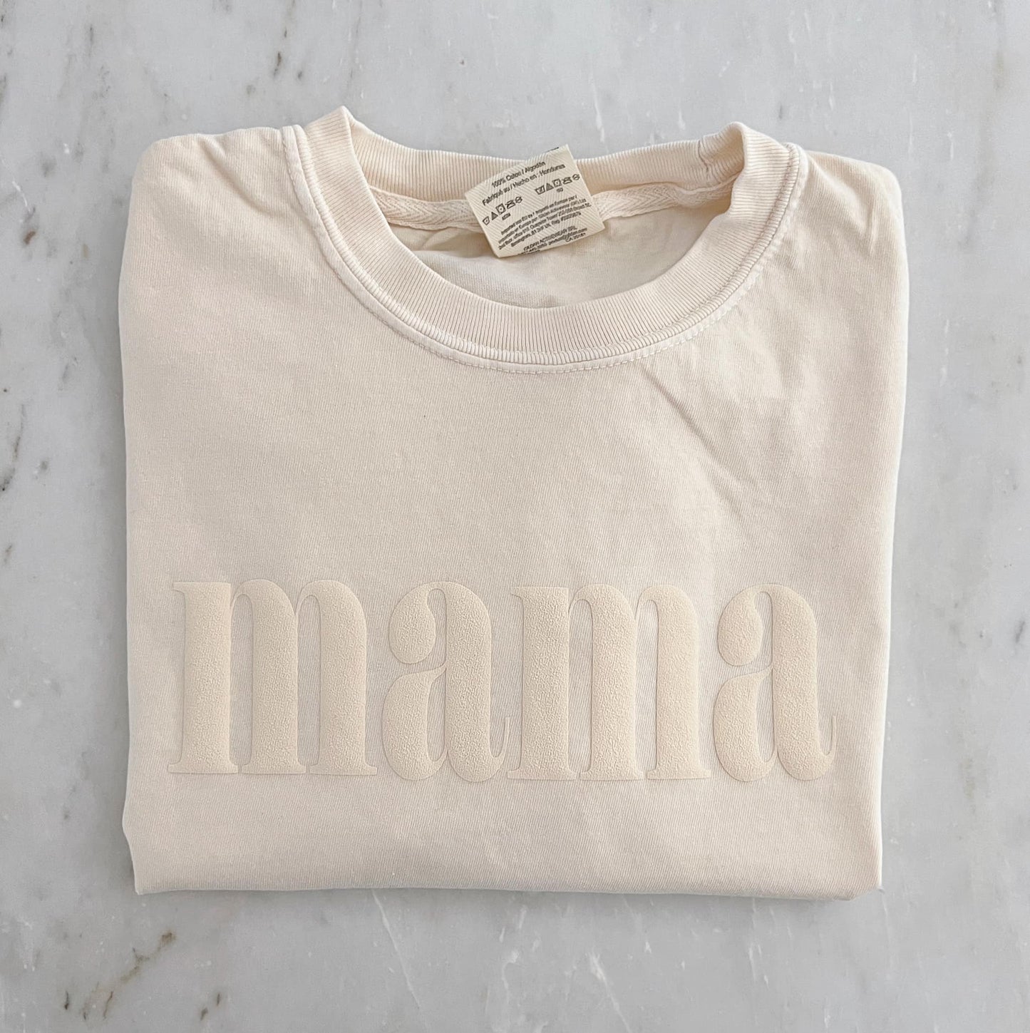 Mama • Monochromatic Puff T-Shirt • Comfort Colors