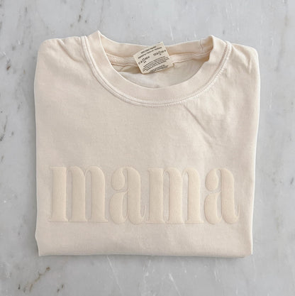 Mama • Monochromatic Puff T-Shirt • Comfort Colors