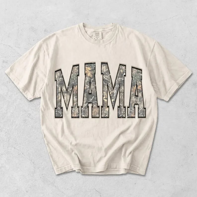 Mama • Camo Design • Comfort Colors • T-Shirt