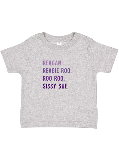 Nickname Shirt • Gray (Infant)