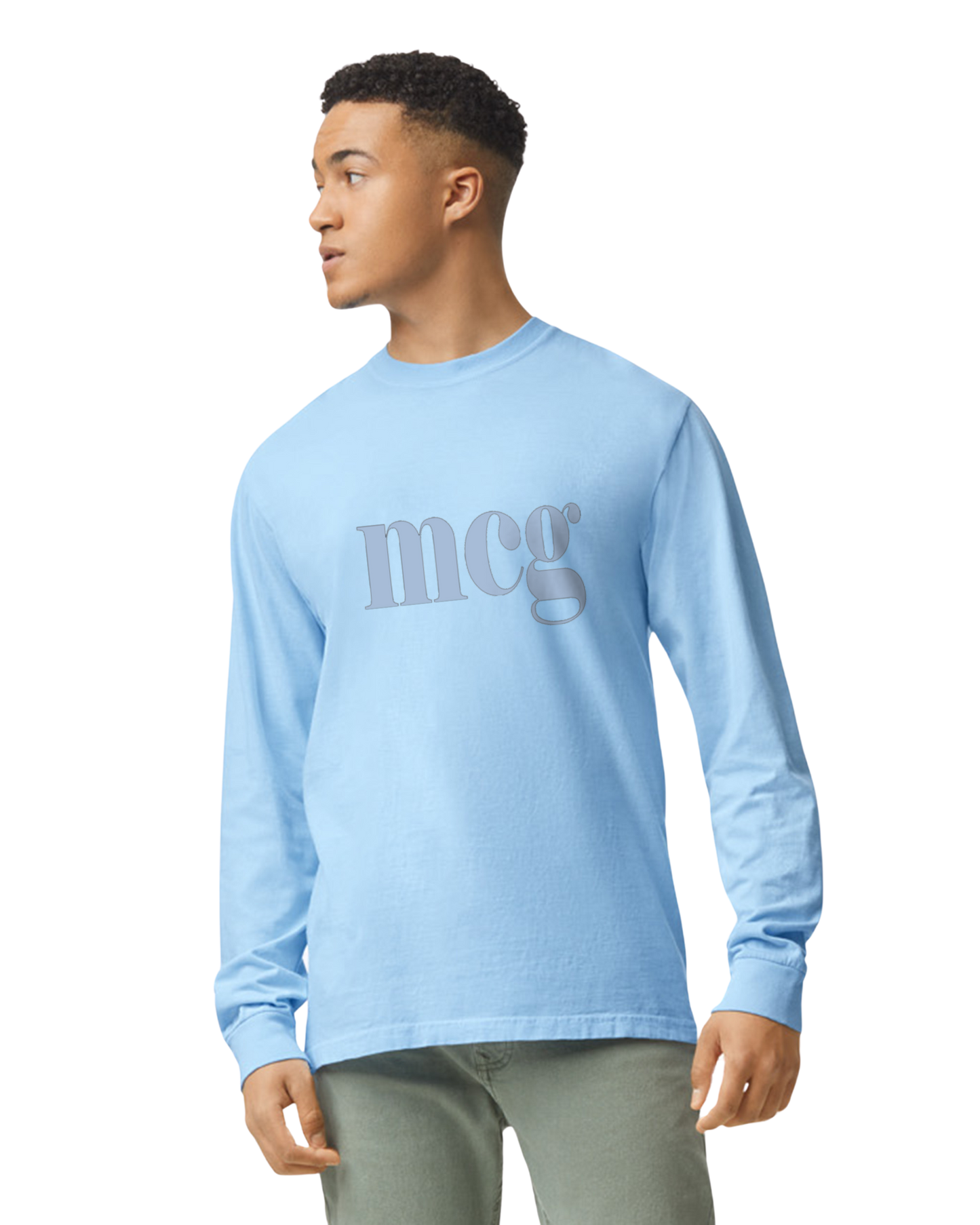 MCG • Monochromatic Embossed • Long Sleeve Comfort Colors