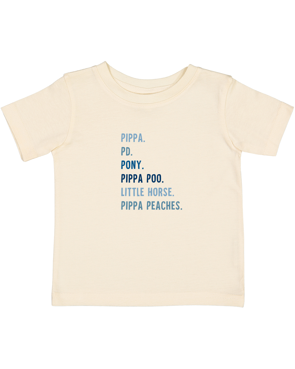 Nickname Shirt • Natural (Infant)