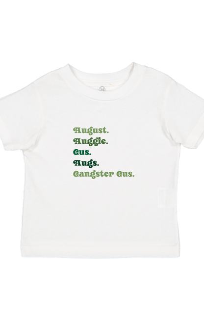 Nickname Shirt • White (Infant)